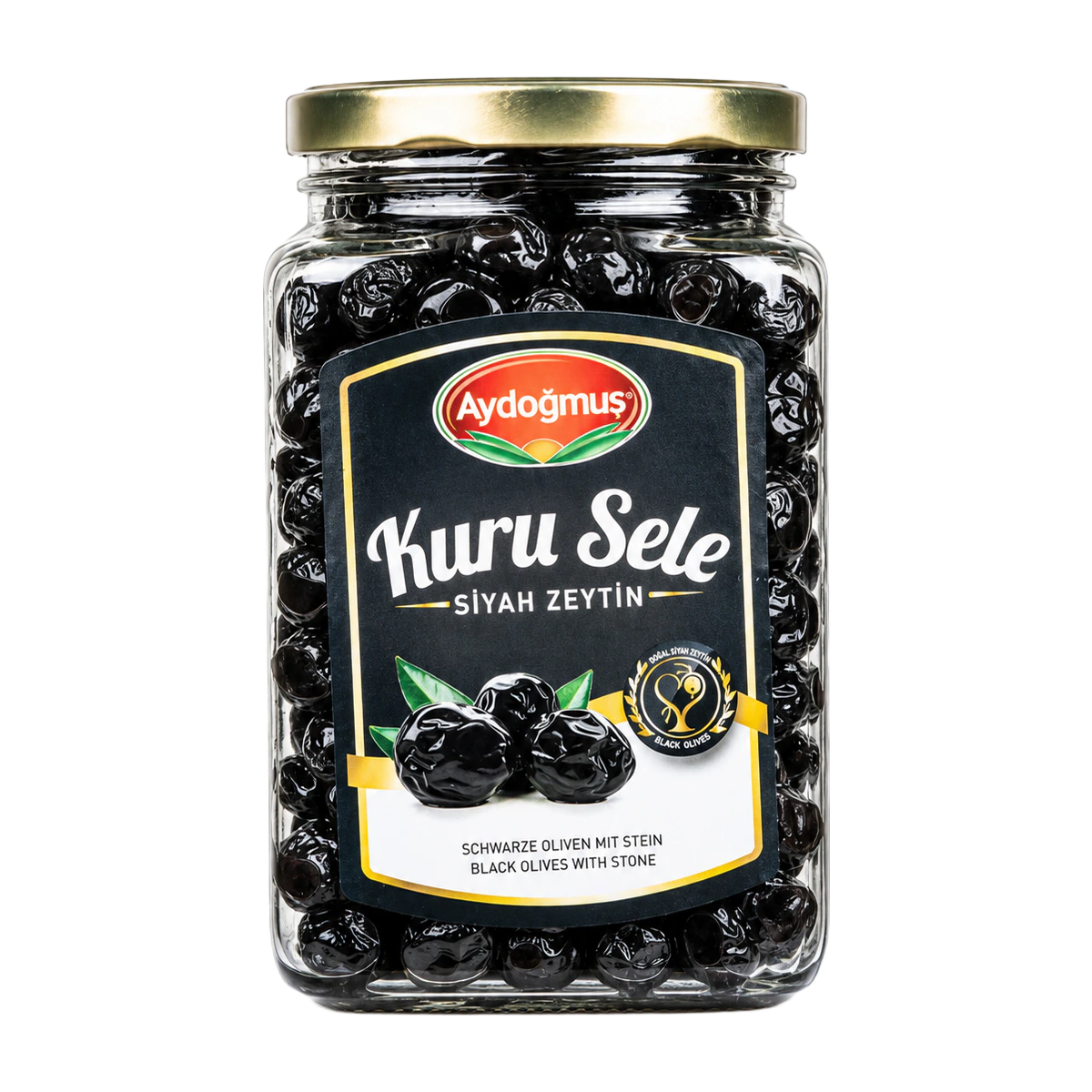 Gemlik Siyah Zeytin Kuru Sele 850GR 351-410 2XS-3XS