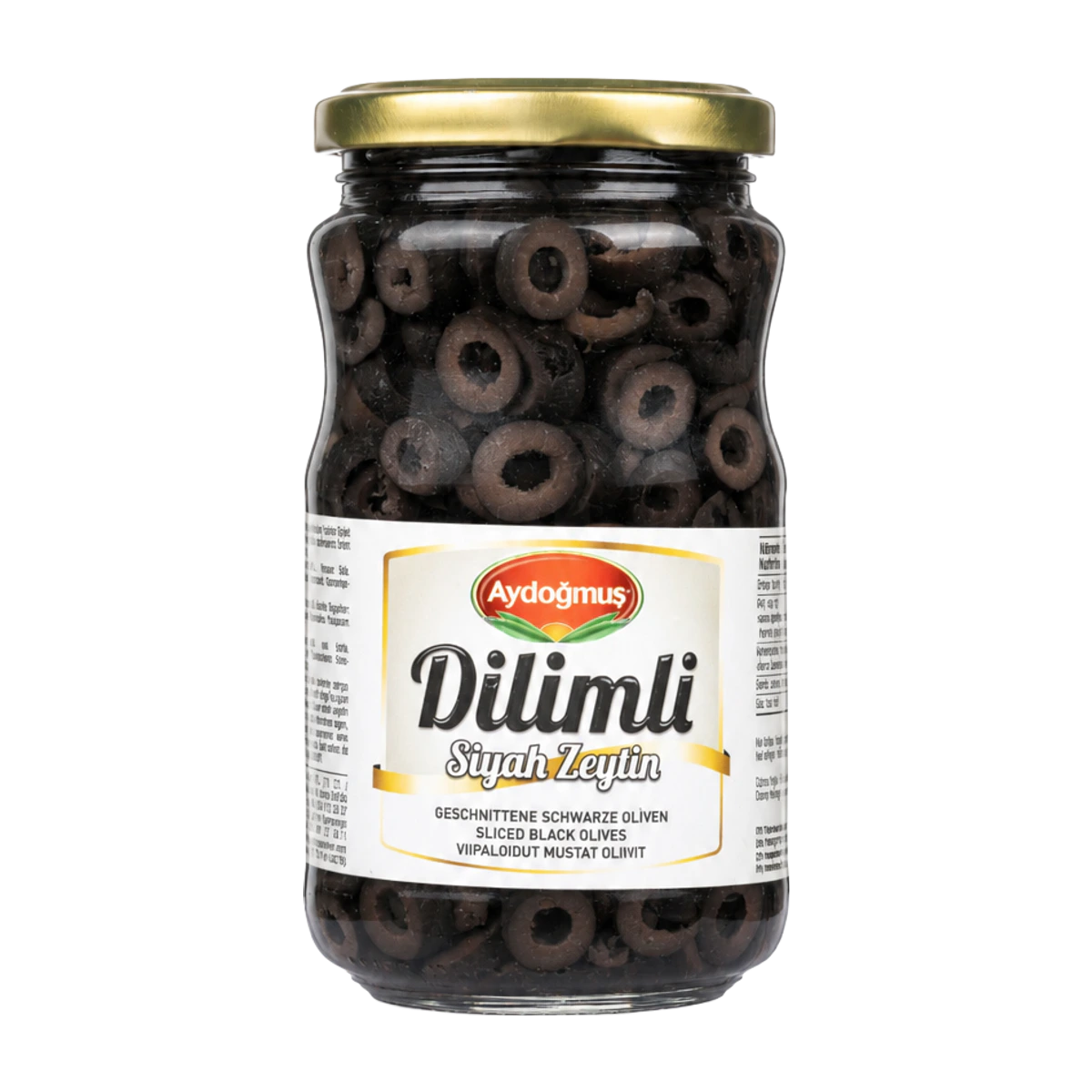 Gemlik Siyah Zeytin Dilimli 170GR