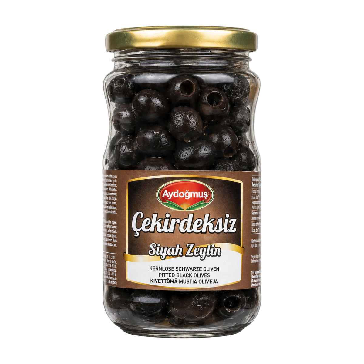 Gemlik Siyah Zeytin Çekirdeksiz 170GR 231-260 L