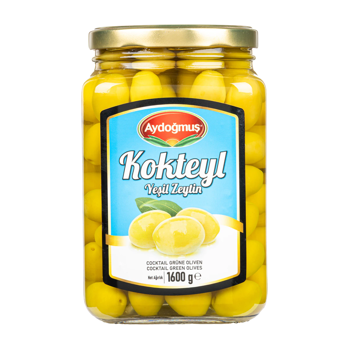 Yeşil Zeytin Kokteyl 900GR 181-200 2 XL