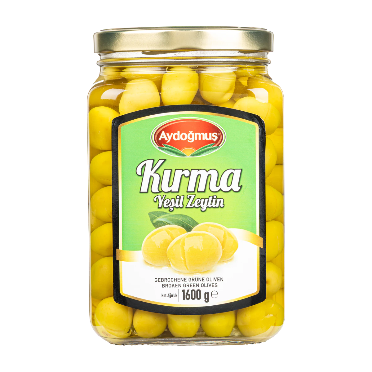 Yeşil Zeytin Kırma 900GR 181-200 2 XL