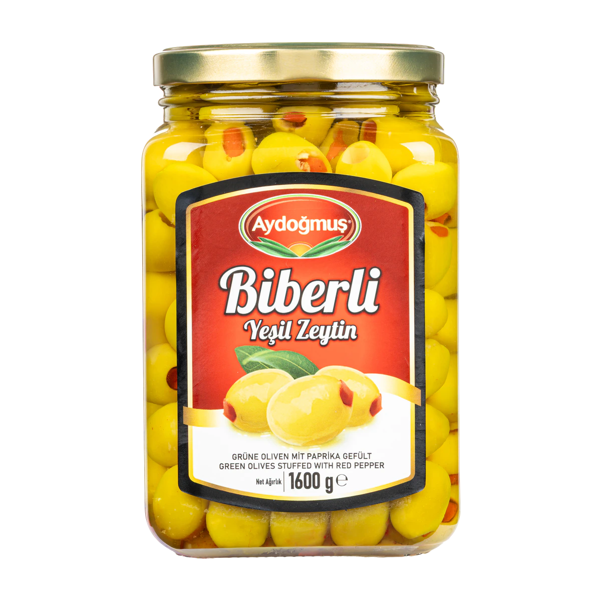 Yeşil Zeytin Biberli 900GR 181-200 2 XL