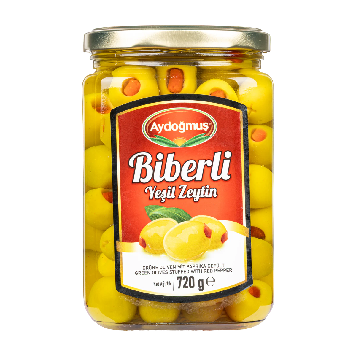 Yeşil Zeytin Biberli 400GR 181-200 2 XL