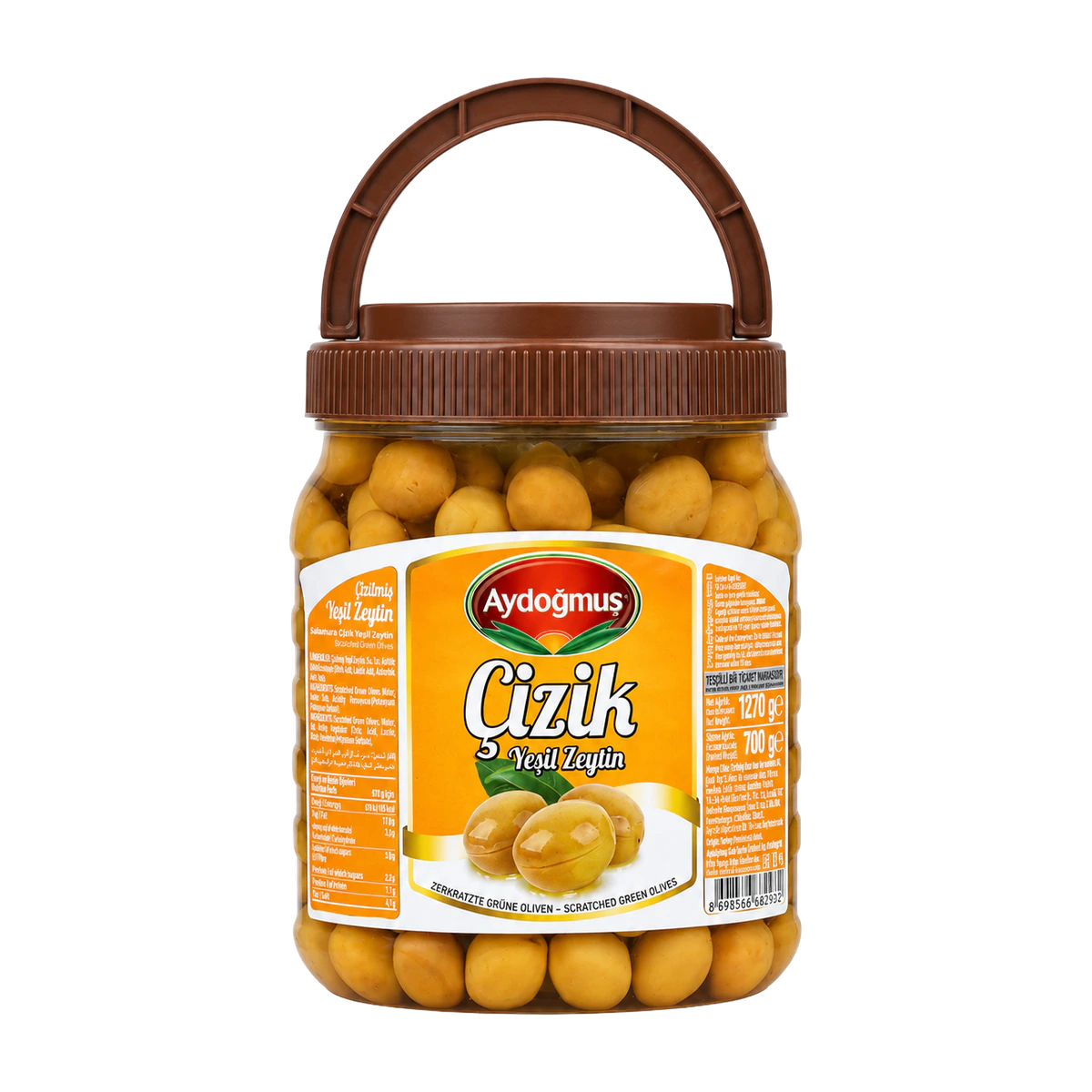 Yeşil Zeytin Çizik 700GR 291-320 S