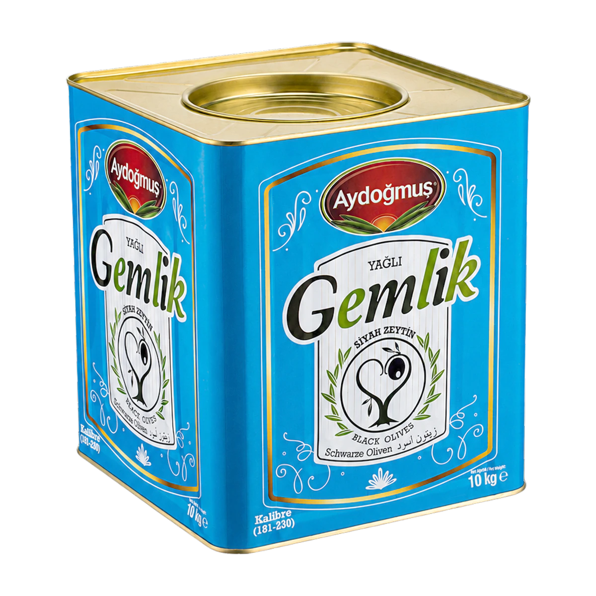 Gemlik Siyah Zeytin 10KG 181-230 2XL-XL