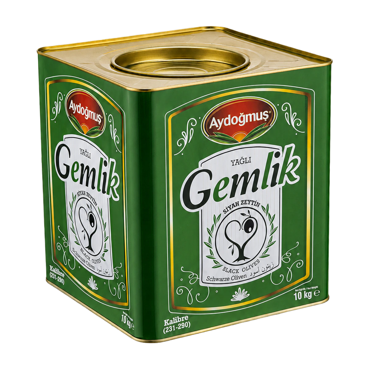 Gemlik Siyah Zeytin 10KG 231-290 L-M