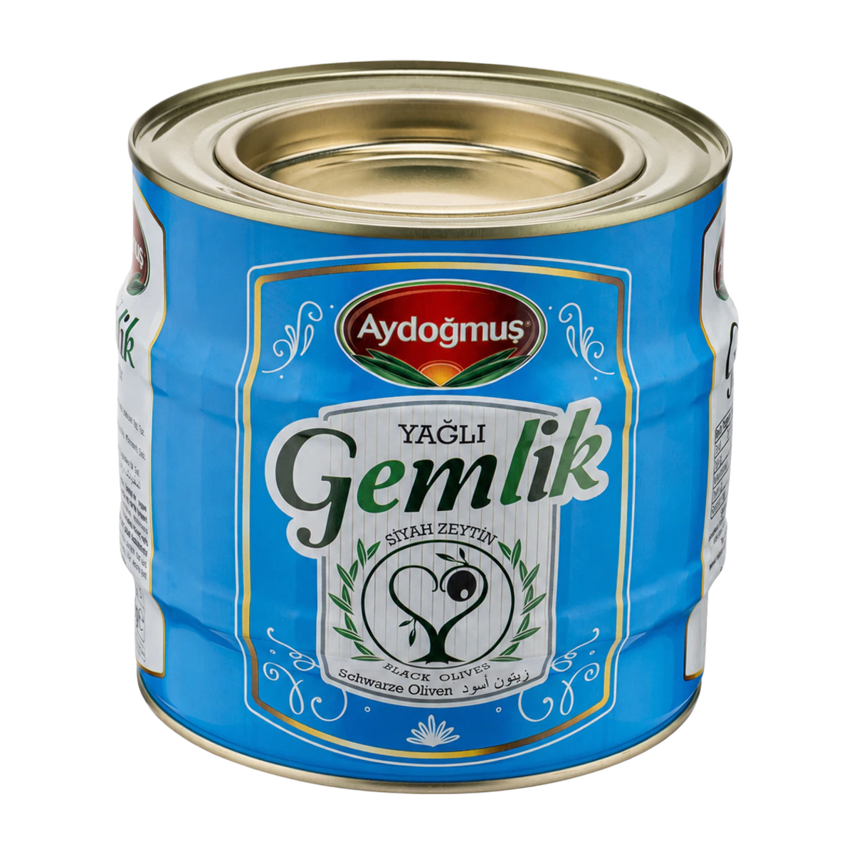 Gemlik Siyah Zeytin 1,8KG 231-290 L-M