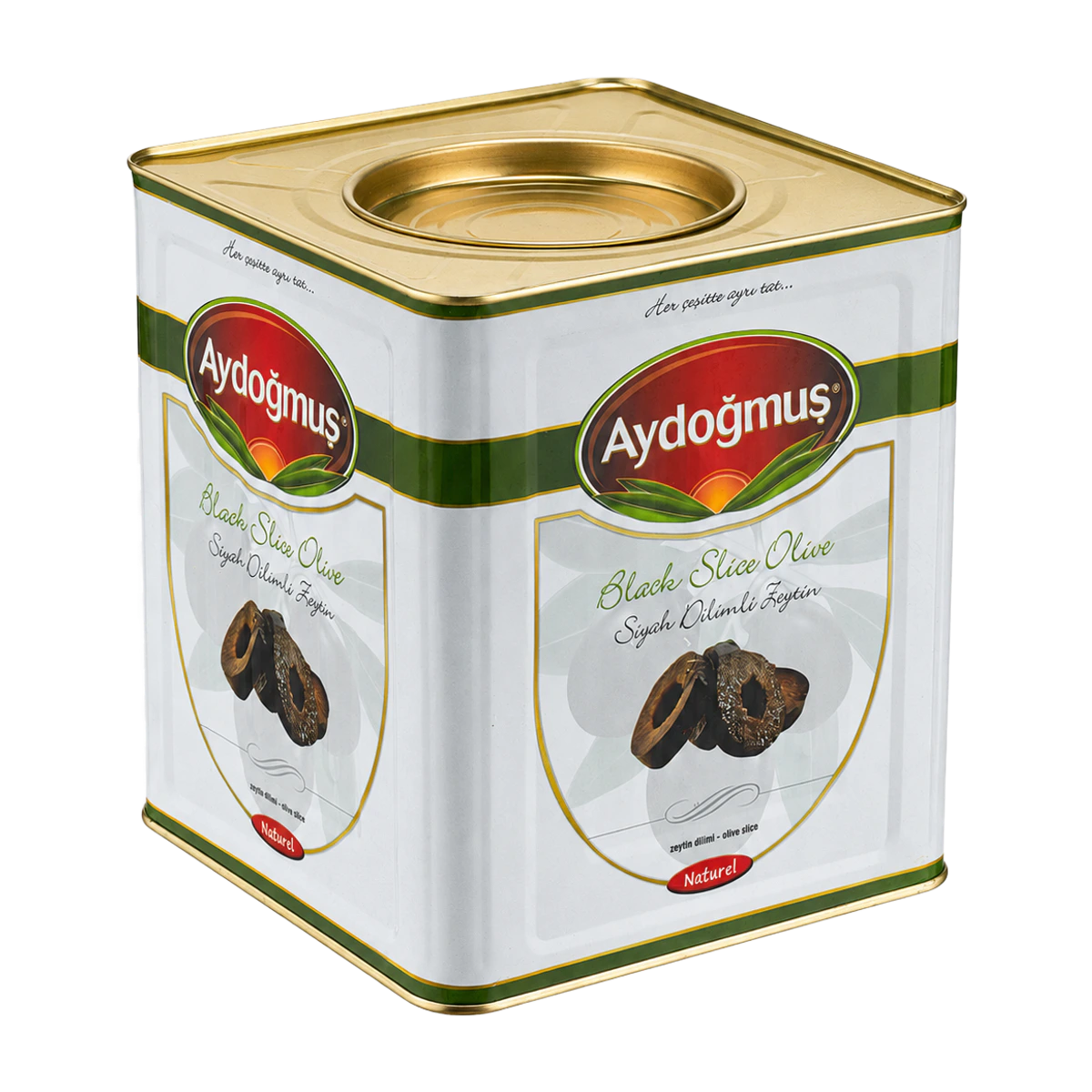 Siyah Zeytin Dilimli 8KG