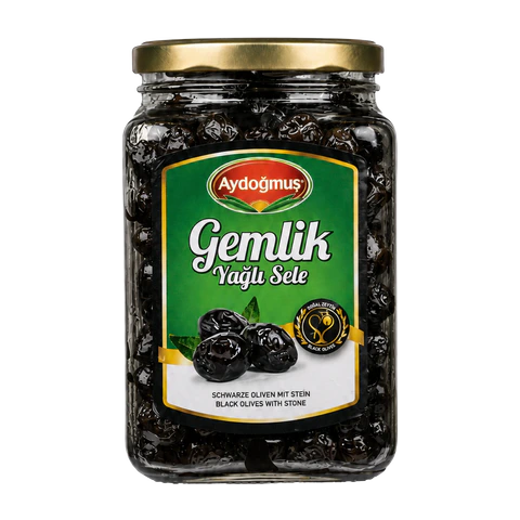Gemlik Siyah Zeytin Coğrafi İşaretli 900GR
