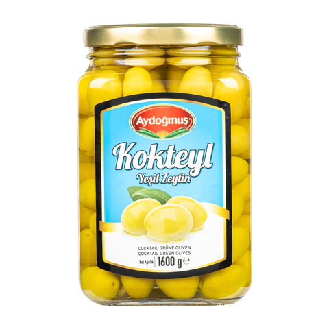 Yeşil Zeytin Kokteyl 900GR 181-200 2 XL