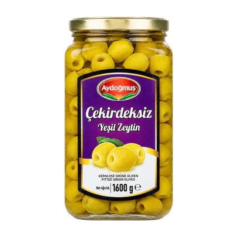 Yeşil Zeytin Çekirdeksiz 750GR 181-230 2XL-XL