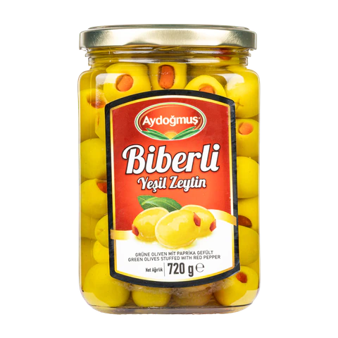 Yeşil Zeytin Biberli 400GR 181-200 2 XL
