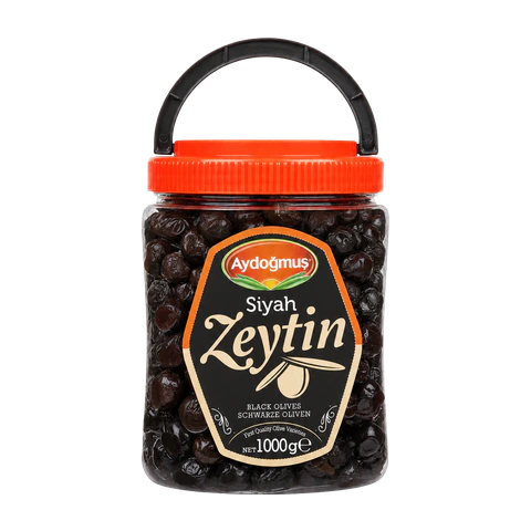 Gemlik Siyah Zeytin Kırmızı Kapak 1000GR 291-350 S-XS