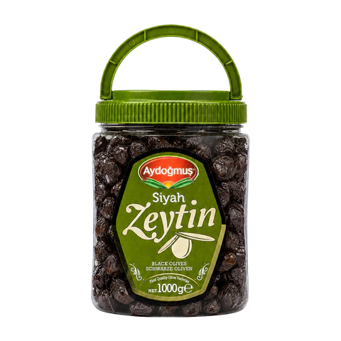 Gemlik Siyah Zeytin Yeşil Kapak 1000GR 201-260 XL-L