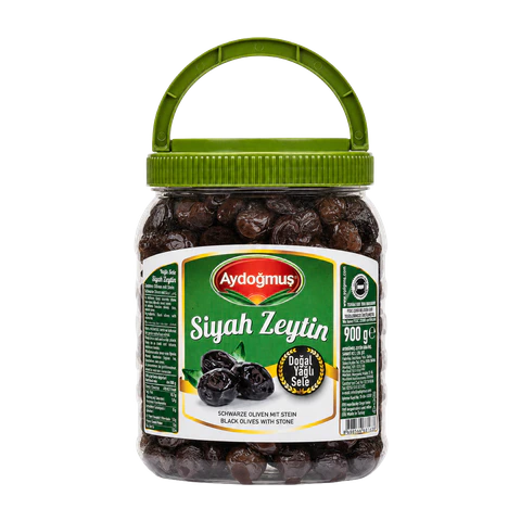 Gemlik Siyah Zeytin Yeşil Kapak 900GR 201-260 XL-L