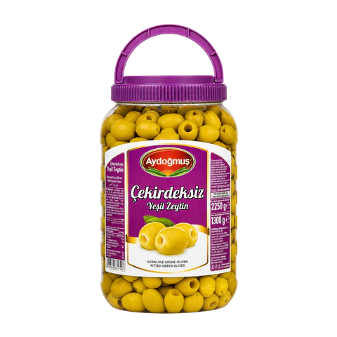 Yeşil Zeytin Çekirdeksiz 1300GR 201-230 XL