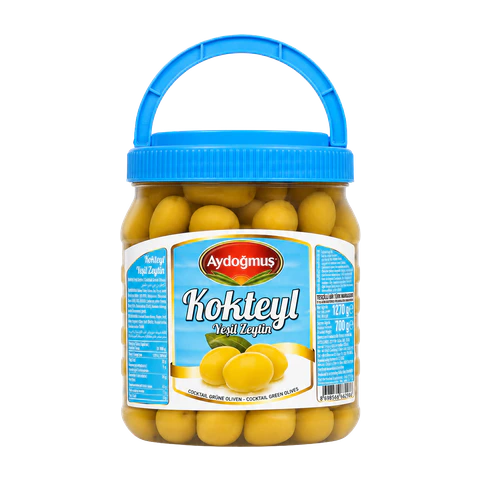 Yeşil Zeytin Kokteyl 700GR 201-230 XL