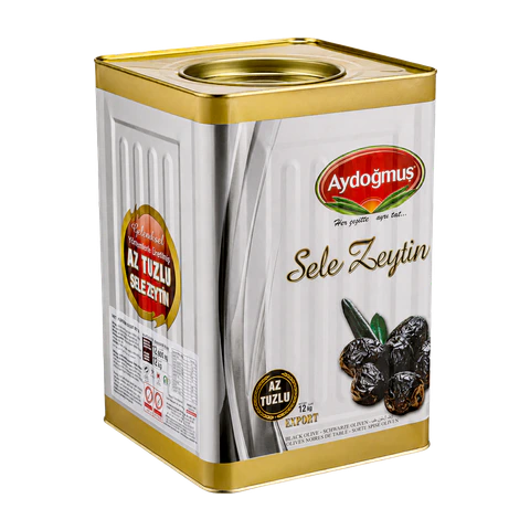 Gemlik Siyah Zeytin Kuru Sele 12KG