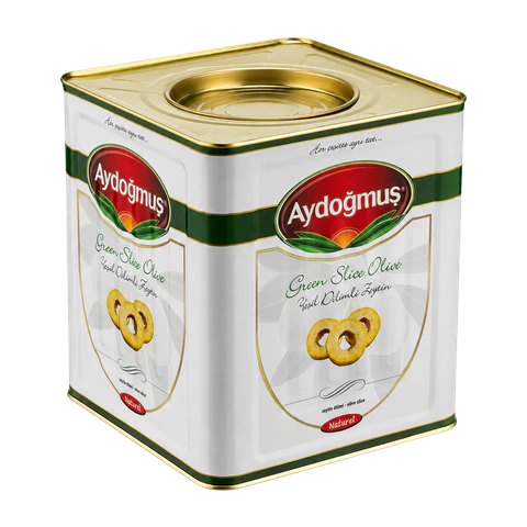 Yeşil Zeytin Dilimli 8KG
