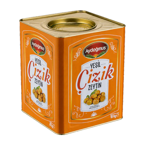 Yeşil Zeytin Edremit Çizik 10KG