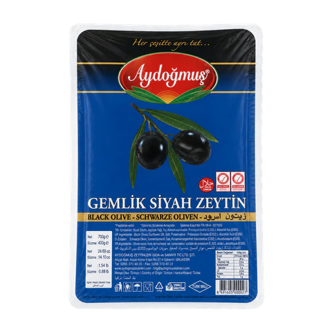Gemlik Siyah Zeytin 500GR 261-320 M-S